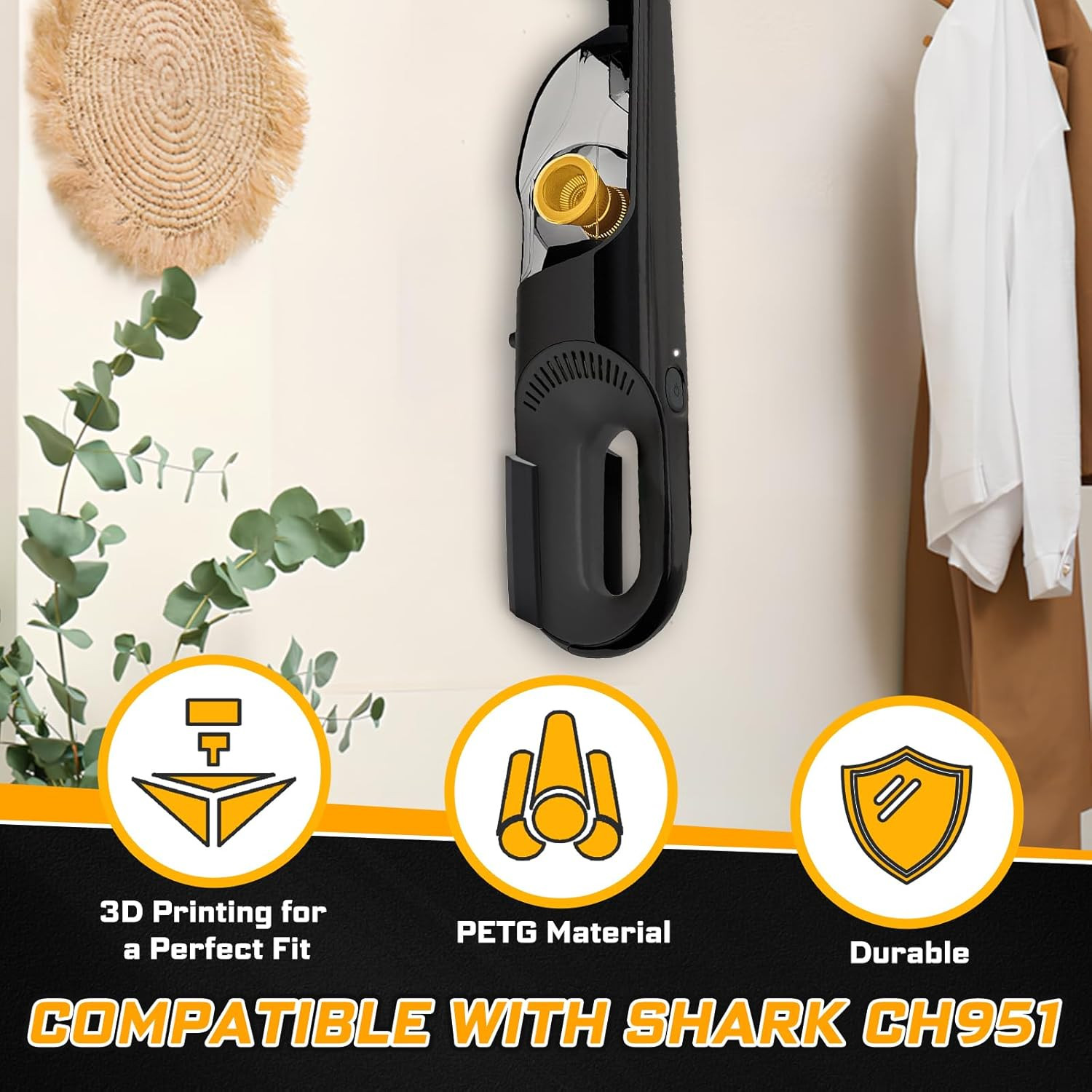 Wall Mount Shark Ultra Cyclone Handheld Vacuum Holder Accessories CH951