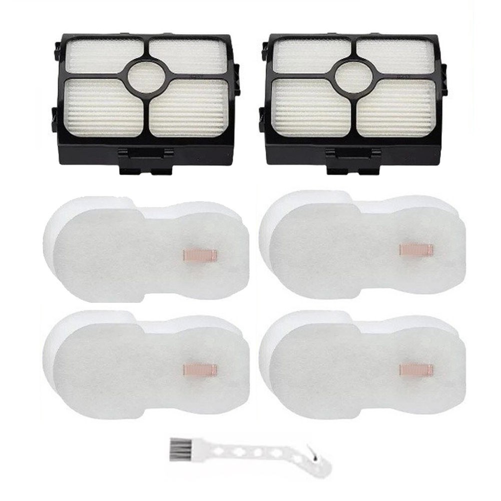For Shark Stratos For Vacuum Filter Set 2 HEPA + 4 Felt + 1 Cleaning Brush