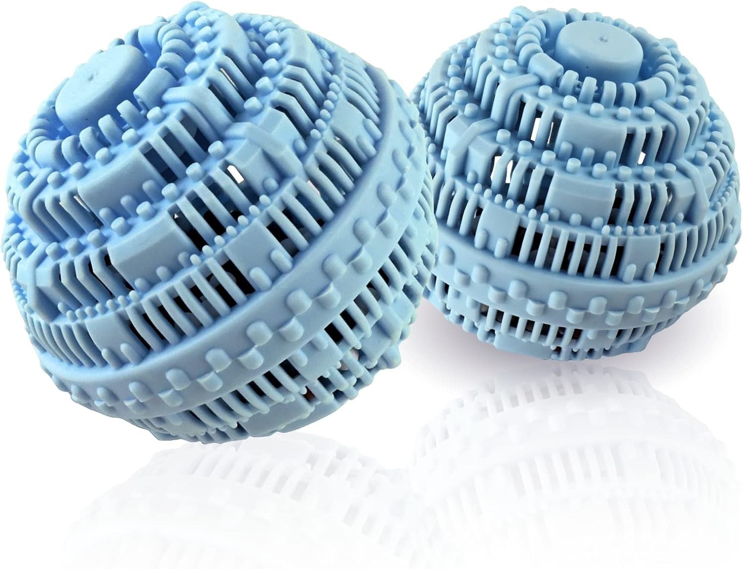 2Pcs Laundry Ball – Natural Non-Chemical Detergent Laundry Balls for Washing Mac