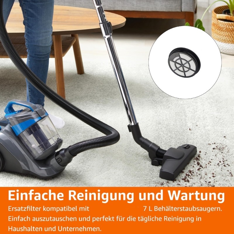 Upgraded Filter Installation Replacement for 1.3L Handheld Wireless Vacuum