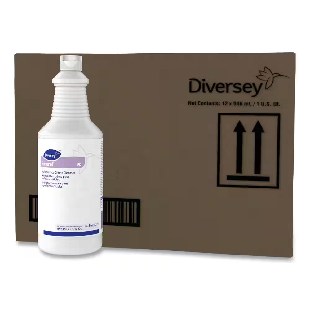 32 Oz. Bottle Emerel Multi-Surface Creme All-Purpose Cleaner Fresh Scent (12/Car