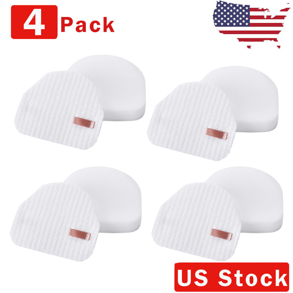 4 pack Foam & Felt Filter For Shark Rocket NV472 NV480 NV481 NV480 NV482 Vacuum