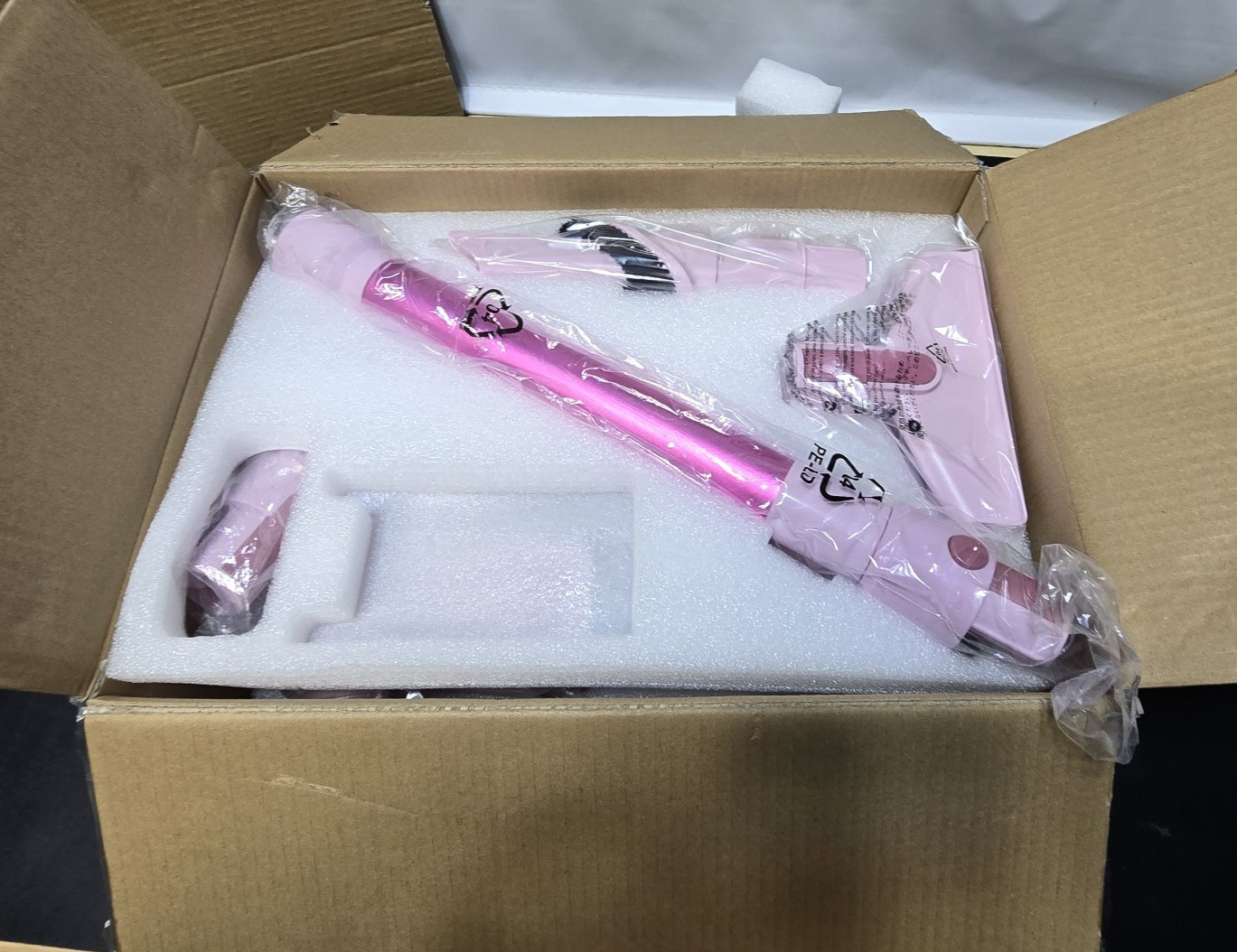 New Trucozie cordless vacuum cleaner T350 PINK READ