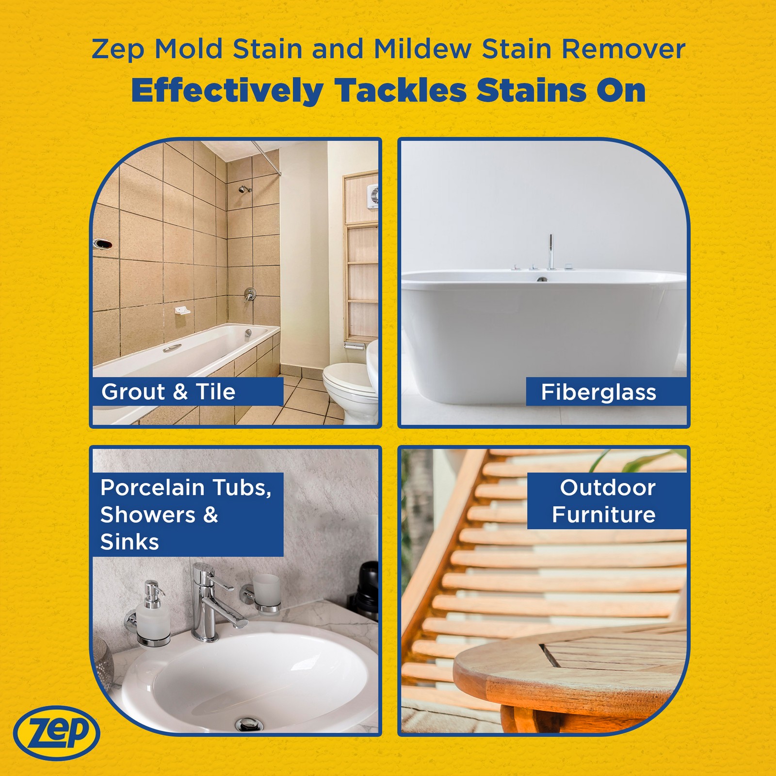 Zep Mold Stain and Mildew Stain Remover