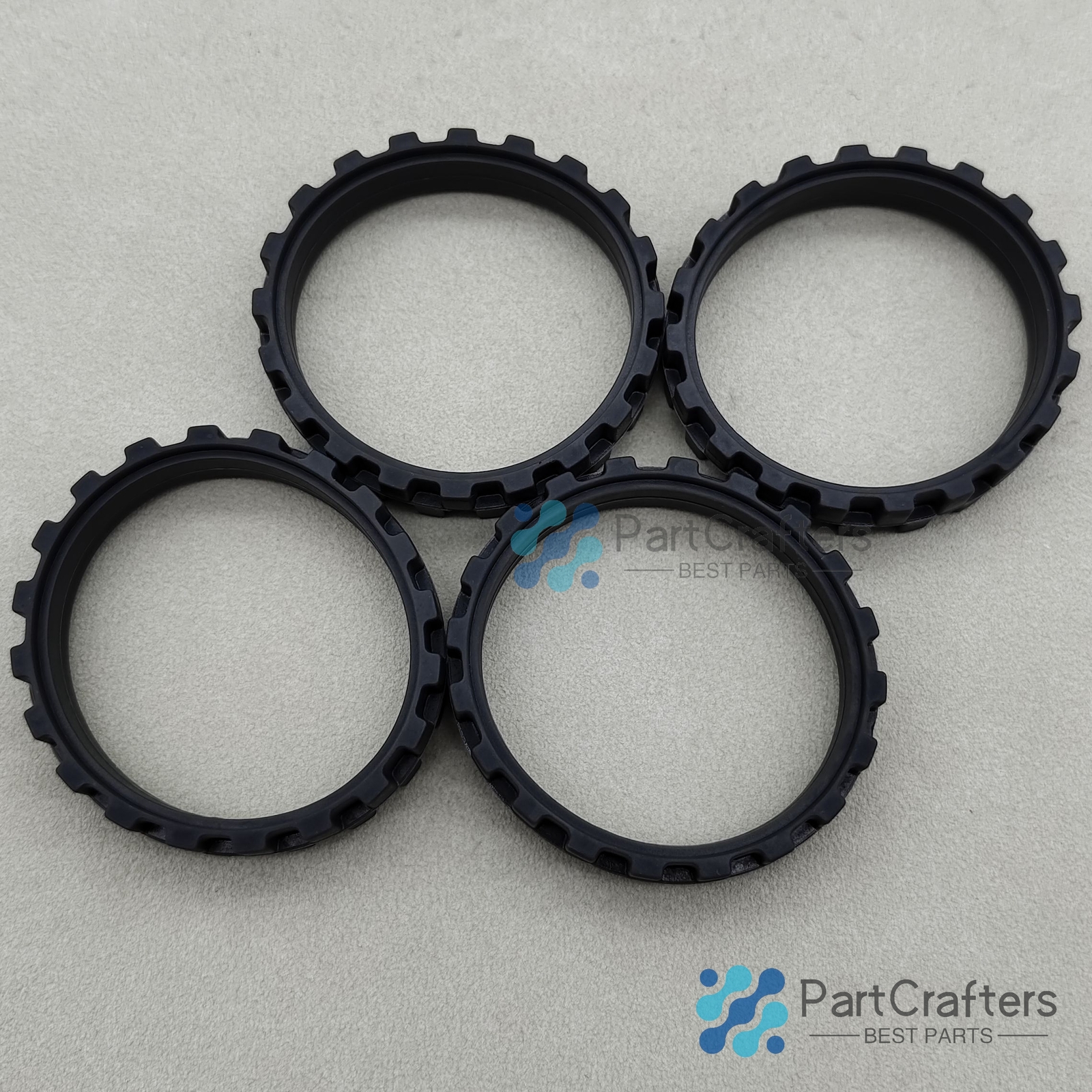 4X Soft Silicone Tires For IROBOT ROOMBA Series 500 600 800 900 Great Adhesion