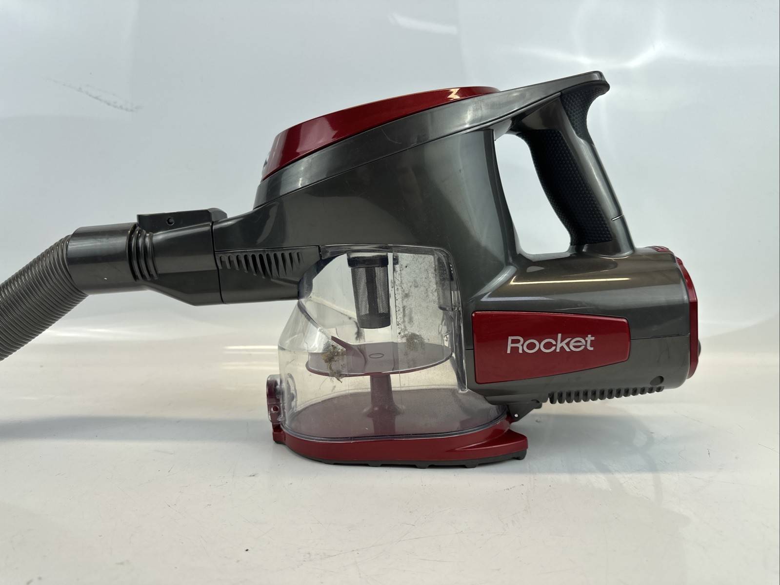 Shark QH296QRD Rocket Ultra-Light Handheld Vacuum Car Detail Kit 15FT Cord Red