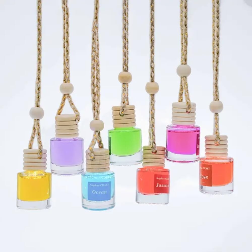 12 Pcs Hanging Car Air Freshener, Long Lasting Fragrance Diffuser , 8ml ea