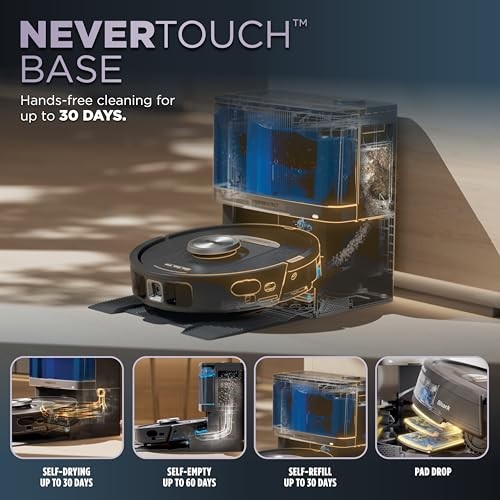 SHARK VACUUM & MOP COMBO POWERDETECT NEVERTOUCH SELF-EMPTYING – Scratch & Dent