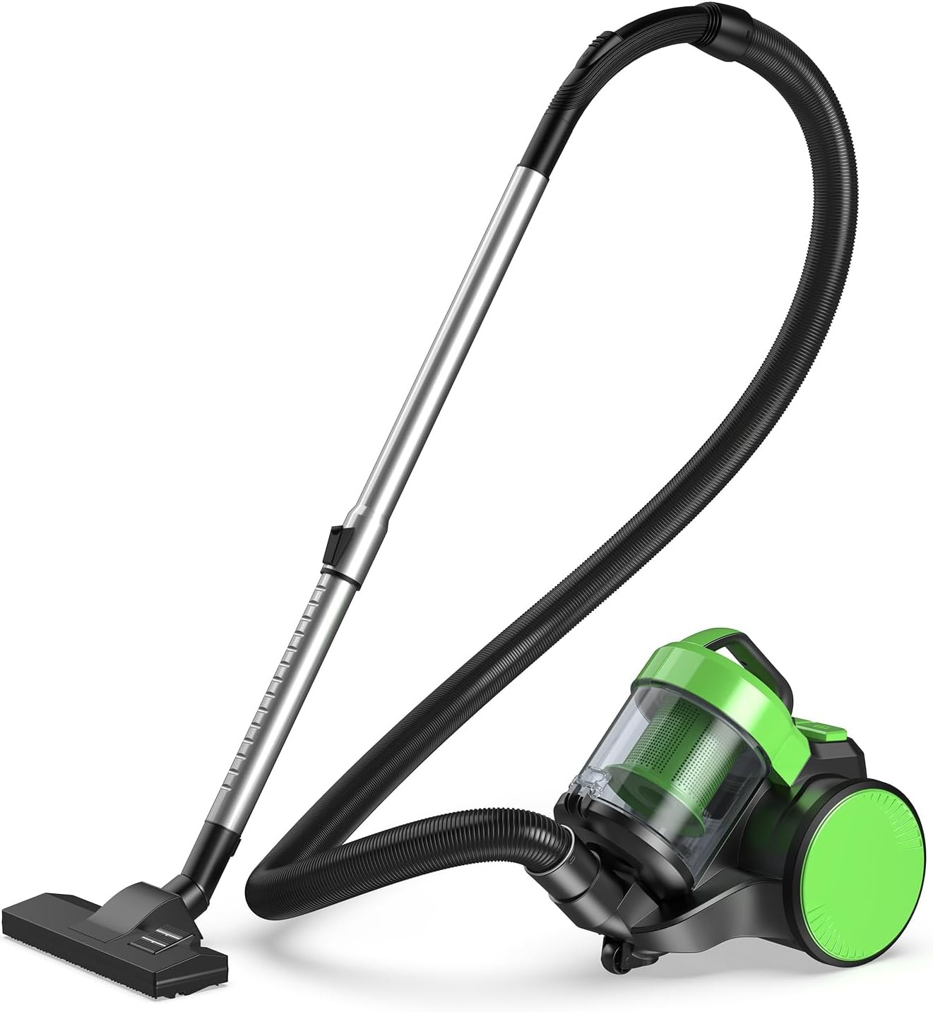 OLIXIS Canister Vacuum Cleaner Home,Lightweight Vacuum Cleaner w/Washable Filter