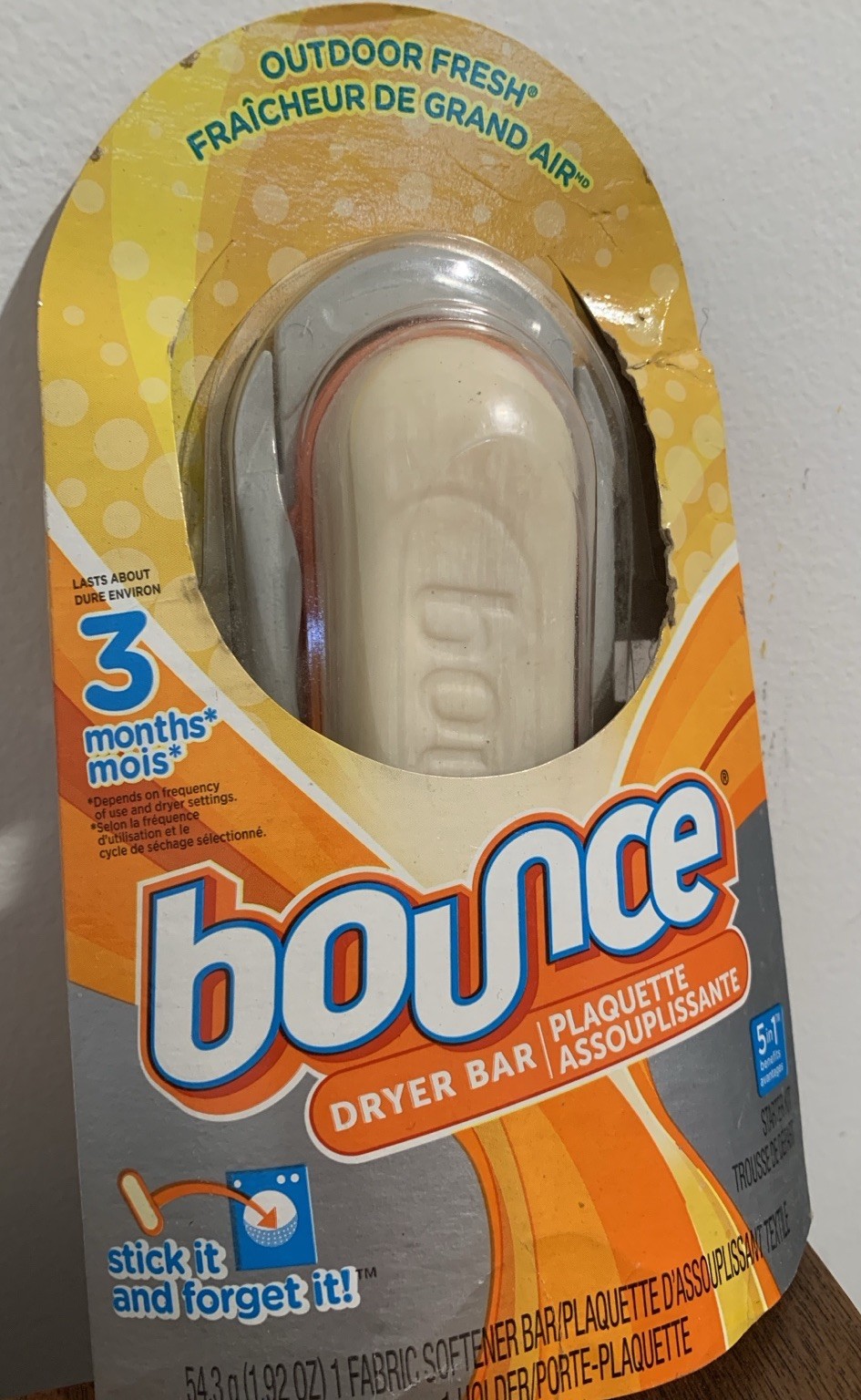 Vintage Bounce Bar 2012 Fabric Softener Lasts 3 Months – Outdoor Fresh NOS