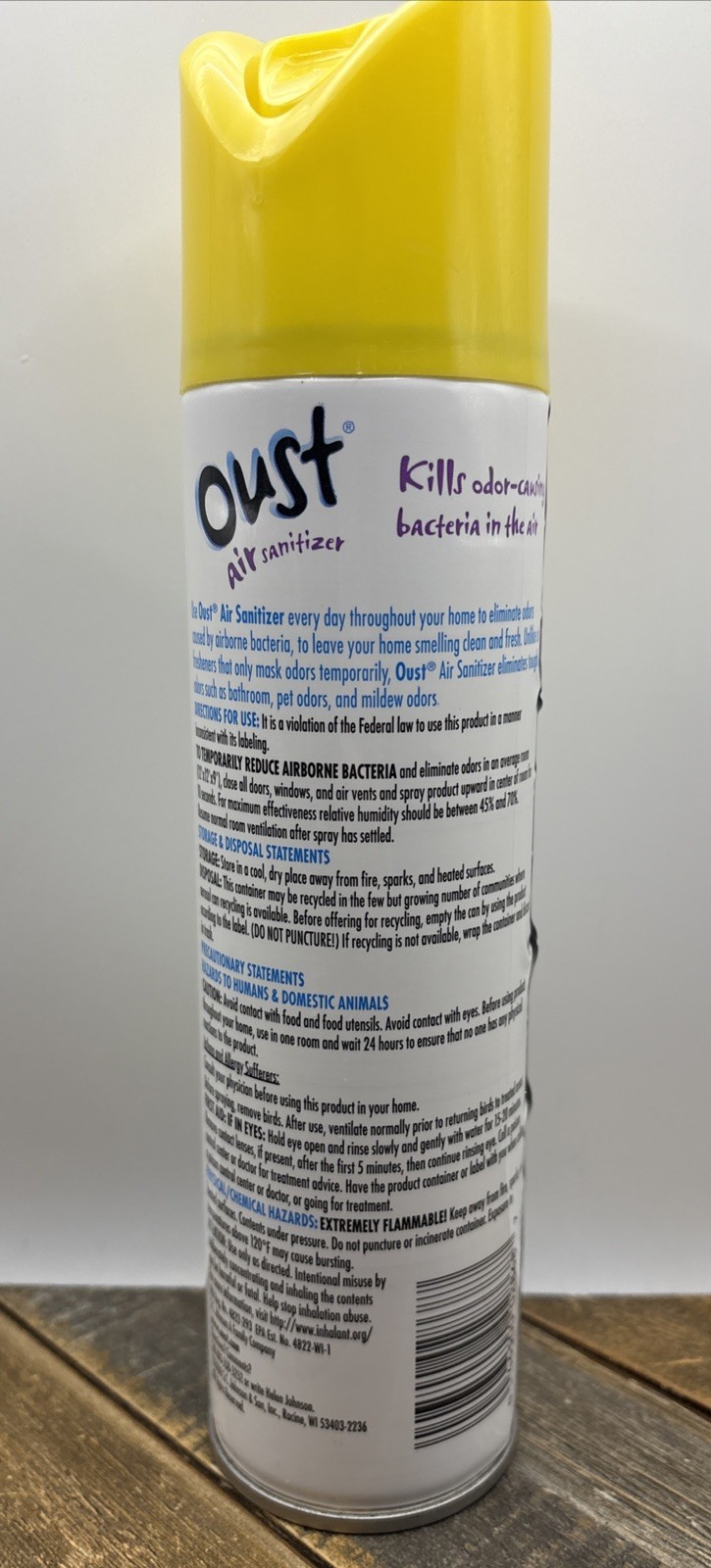 OUST Air Sanitizer Discontinued Citrus Scent Spray 10 Oz Eliminate Odors *NOS￼