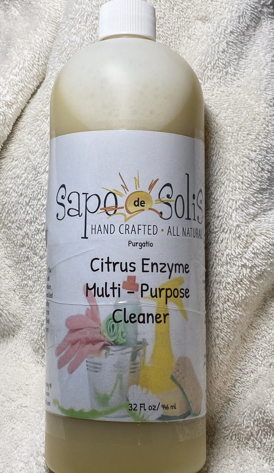 Enzyme Cleaner- Natural Hand Crafted