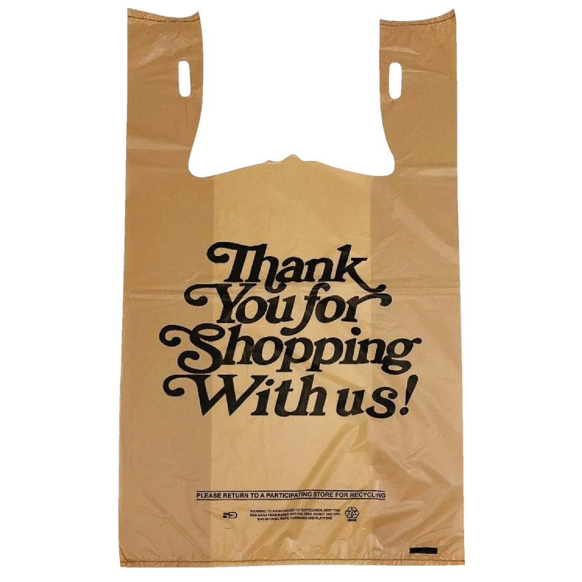 Centurion Heavy-Duty Plastic T-Shirt Bag (600-Pack) 7151121 Centurion 7151121