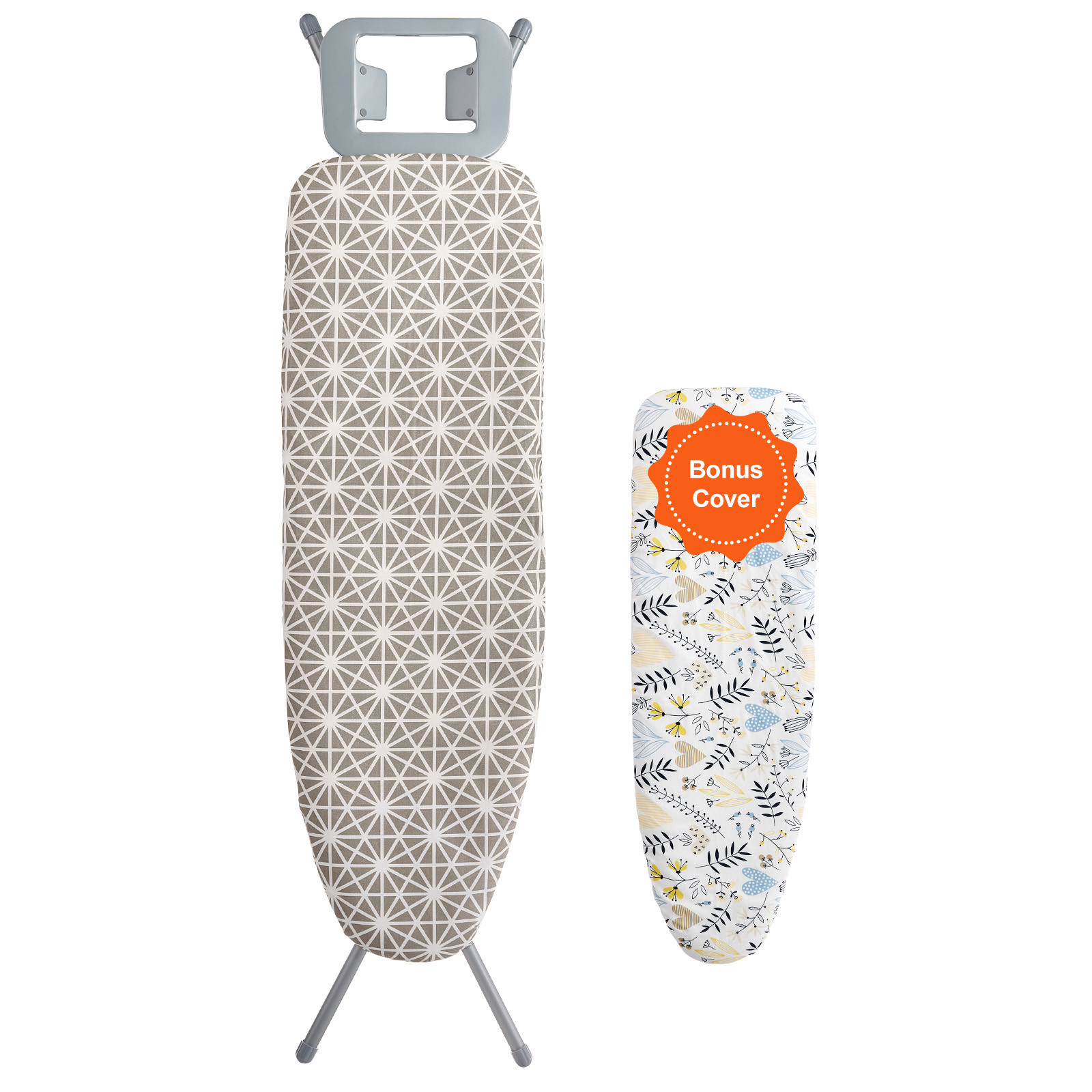 VEVOR Ironing Board Large 51×13 in Ironing Surface Thickened 4 Layers Iron Board