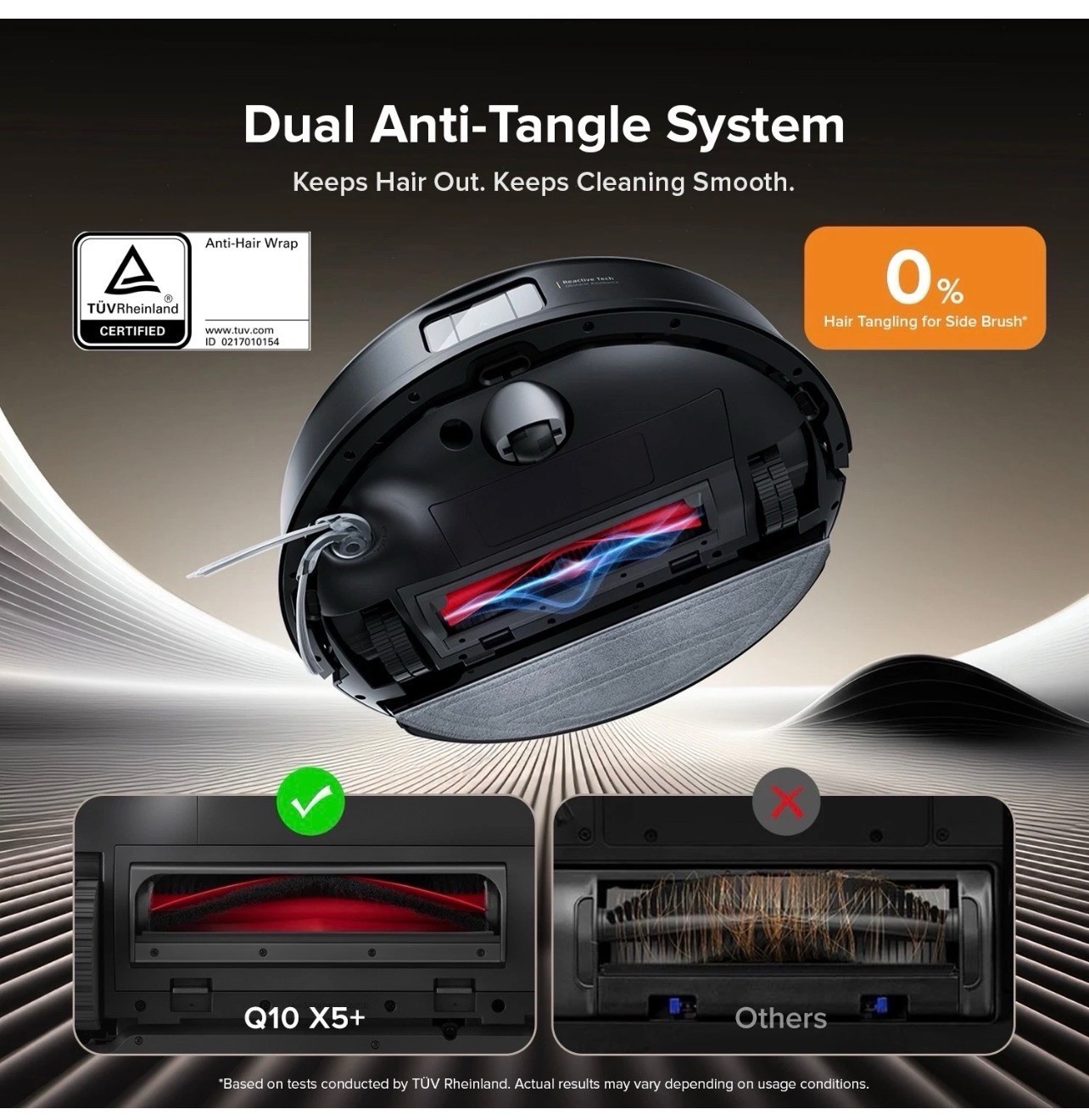 Roborock QV 355 Qrevo Robot Vacuum and Cleaner, Empty Wash/fill Dock