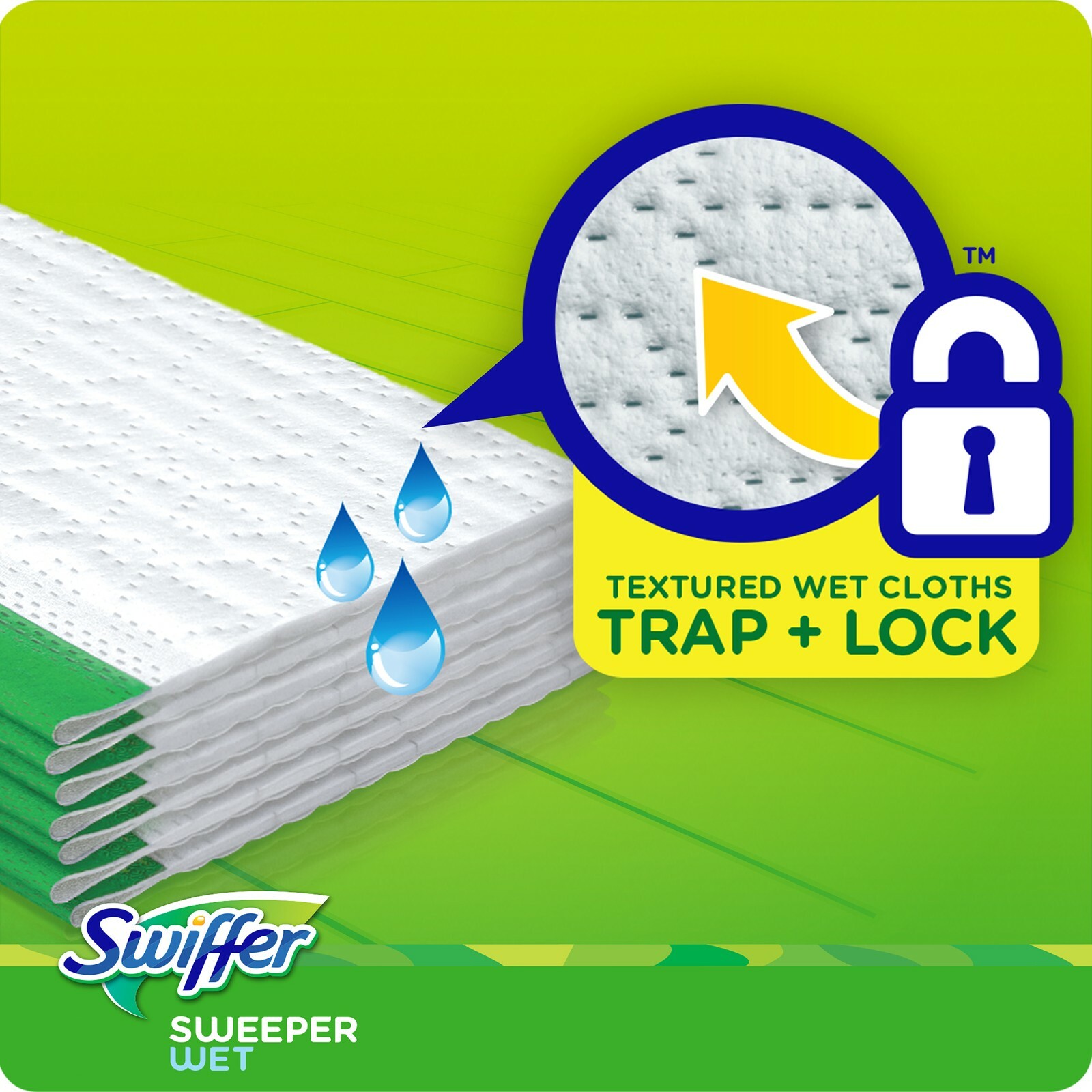 Swiffer Sweeper Wet Pad Refills, Open Window Fresh, 24 Count