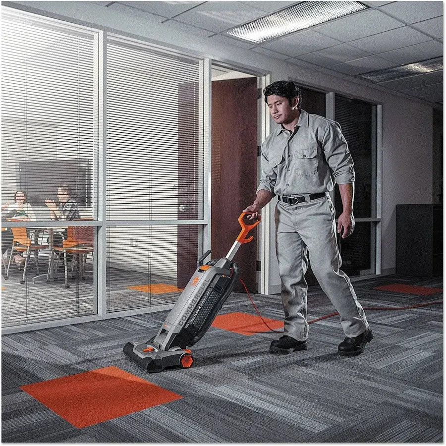 Hoover HushTone 13Plus Upright Vacuum – 1200 W Motor – Bagged Upright With Tools