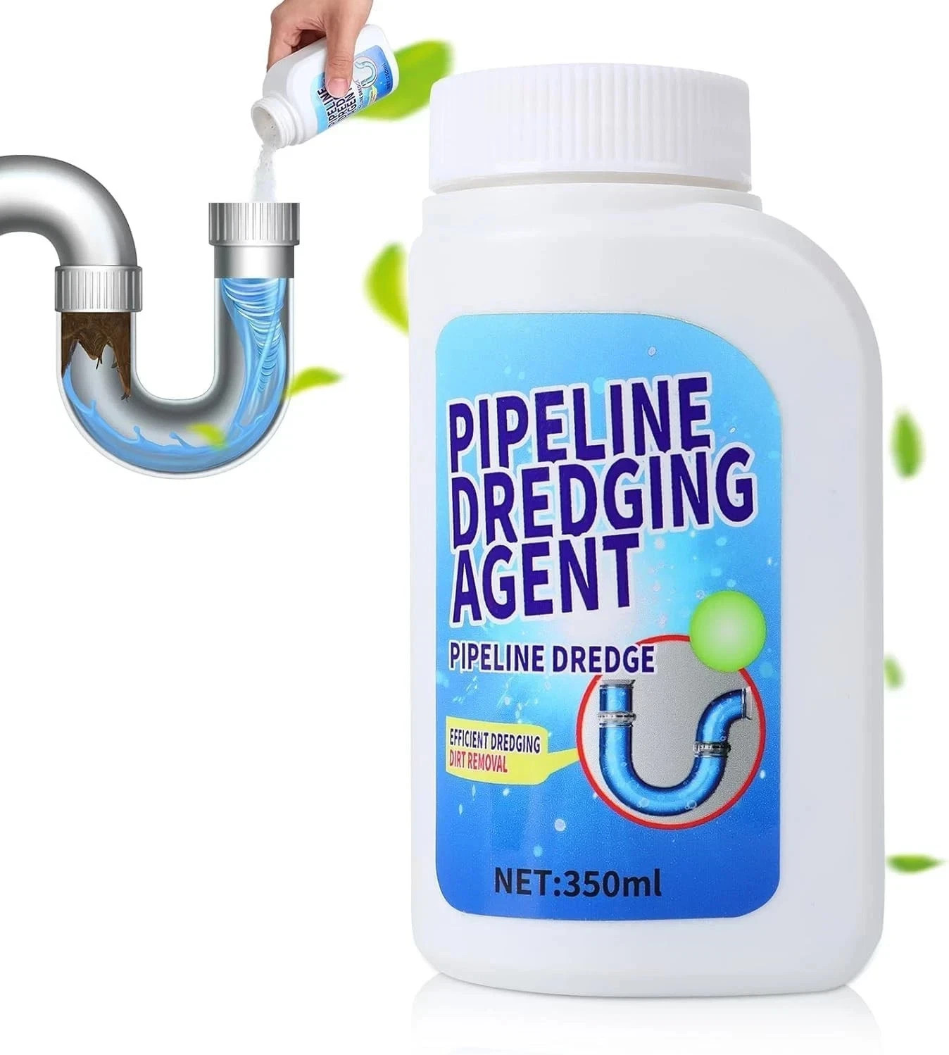 Powerful Pipe Dredging Agent,Pipeline Dredging Agent for Kitchen Toilet 350 Ml