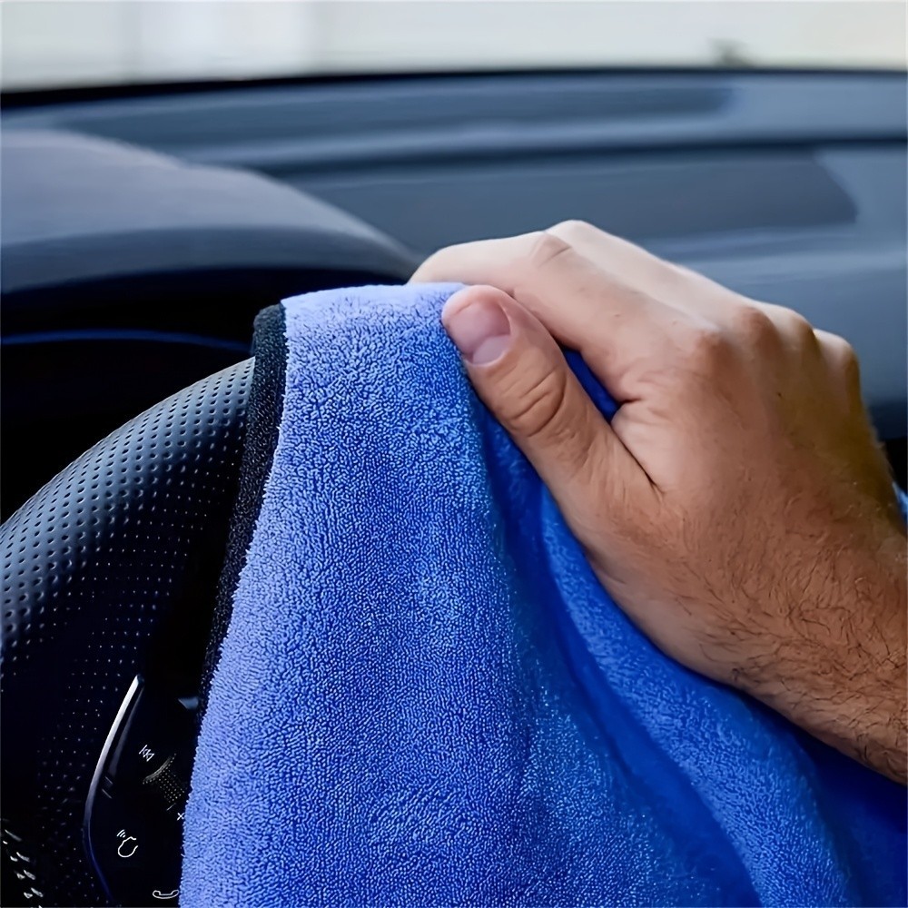 1-10PCS Microfiber Car Cleaning Towels Ultra Absorbent Auto Drying Cloth