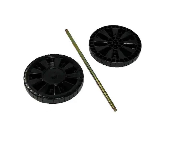 Replacement Wheel Kit for 96 Gallon Two Wheel Trash Can