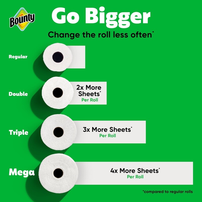 Select A Size Paper Towels 12 Double Rolls 82 Sheets Absorbent Durable Cleaner