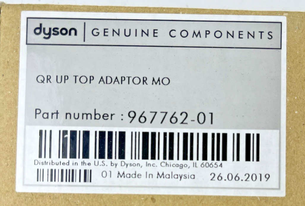 Genuine DYSON Quick Release Up Top multi angle adaptor V7 V8 Cordless SV10 SV11
