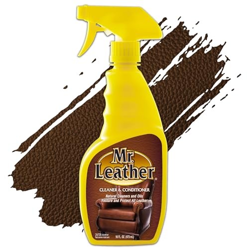MR. LEATHER 16oz Cleaner & Conditioner Spray for All Leather & Vinyl