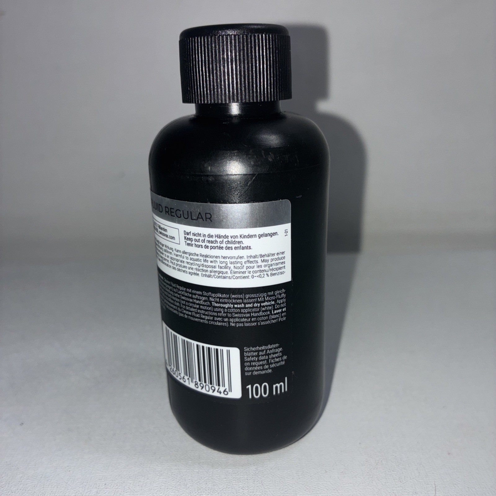 Swiss Vax Cleaner Fluid Regular 100ml/ Gentle Hand Polish Pre-Wax / New