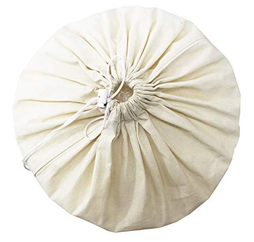 Extra Large Laundry Bags – Heavy Duty Cotton Canvas Drawstring Closure Washable