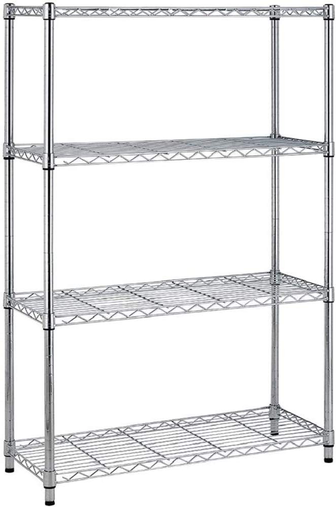 14″Dx36″Wx54″H 4-Shelf Wire Shelving Unit Garage Heavy Duty Commercial Steel
