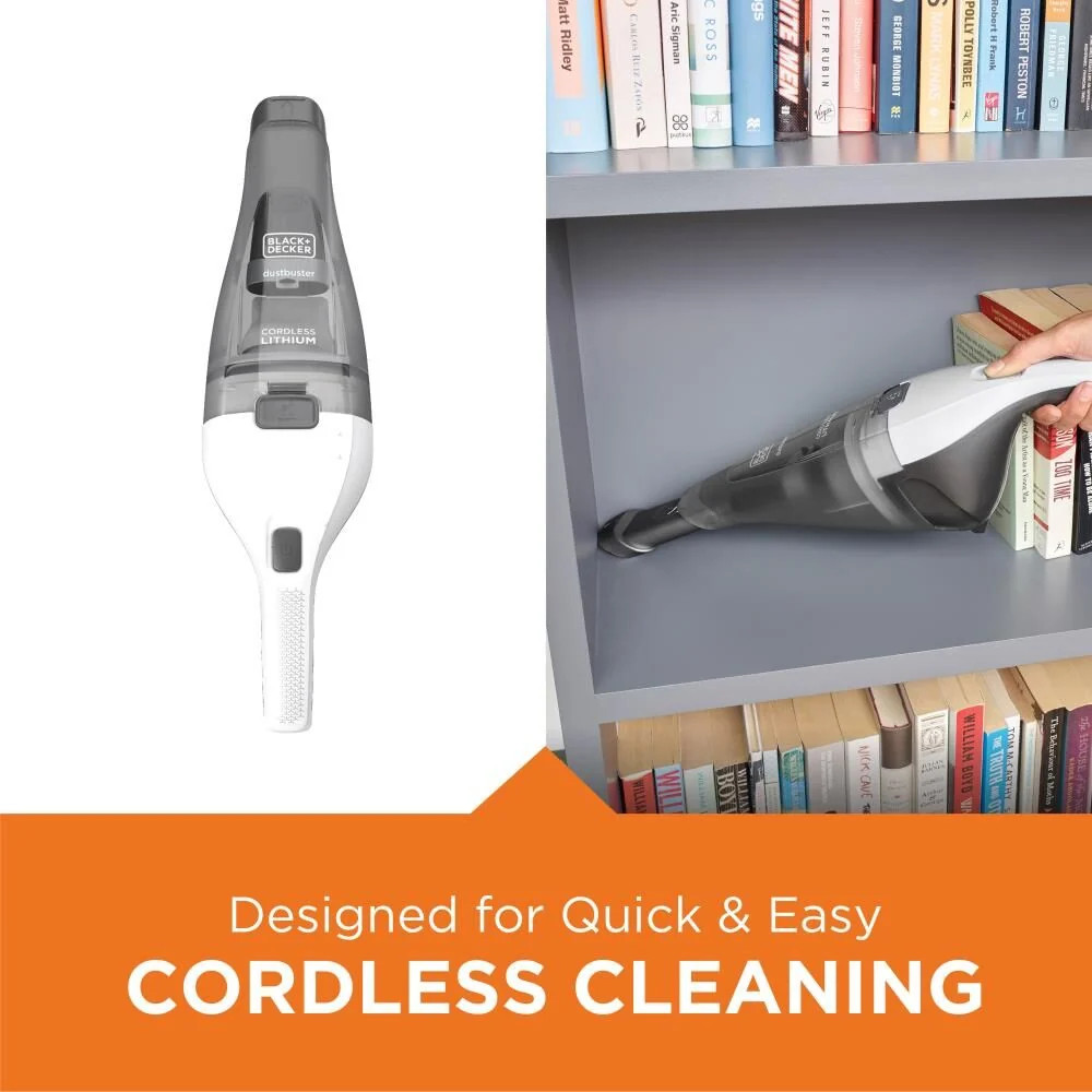 BLACK+DECKER dustbuster® QuickClean™ Cordless Handheld Vacuum – HNVC215B10