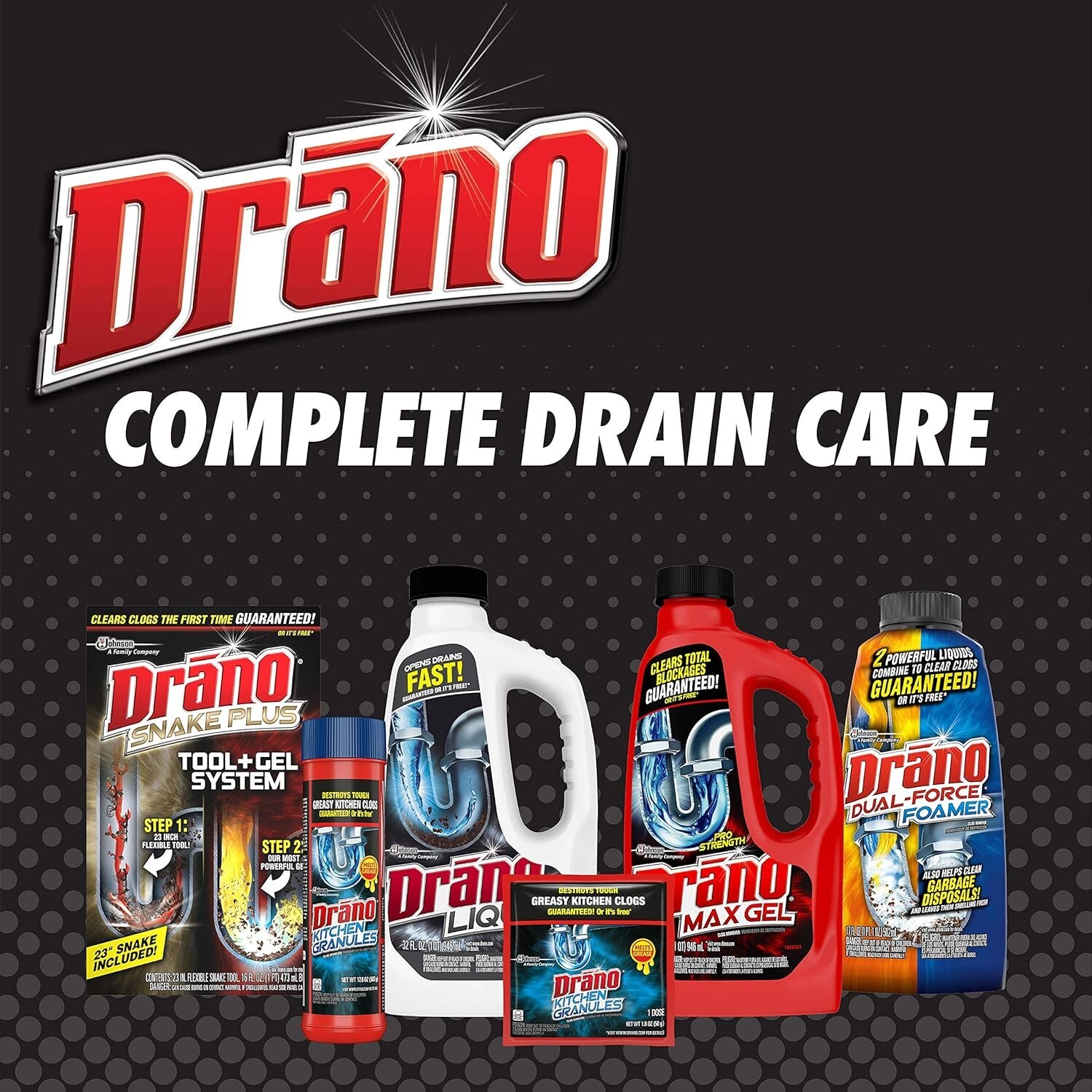 Drano Max Gel Drain Clog Remover, 32 oz – Unclogs Showers and Sinks.