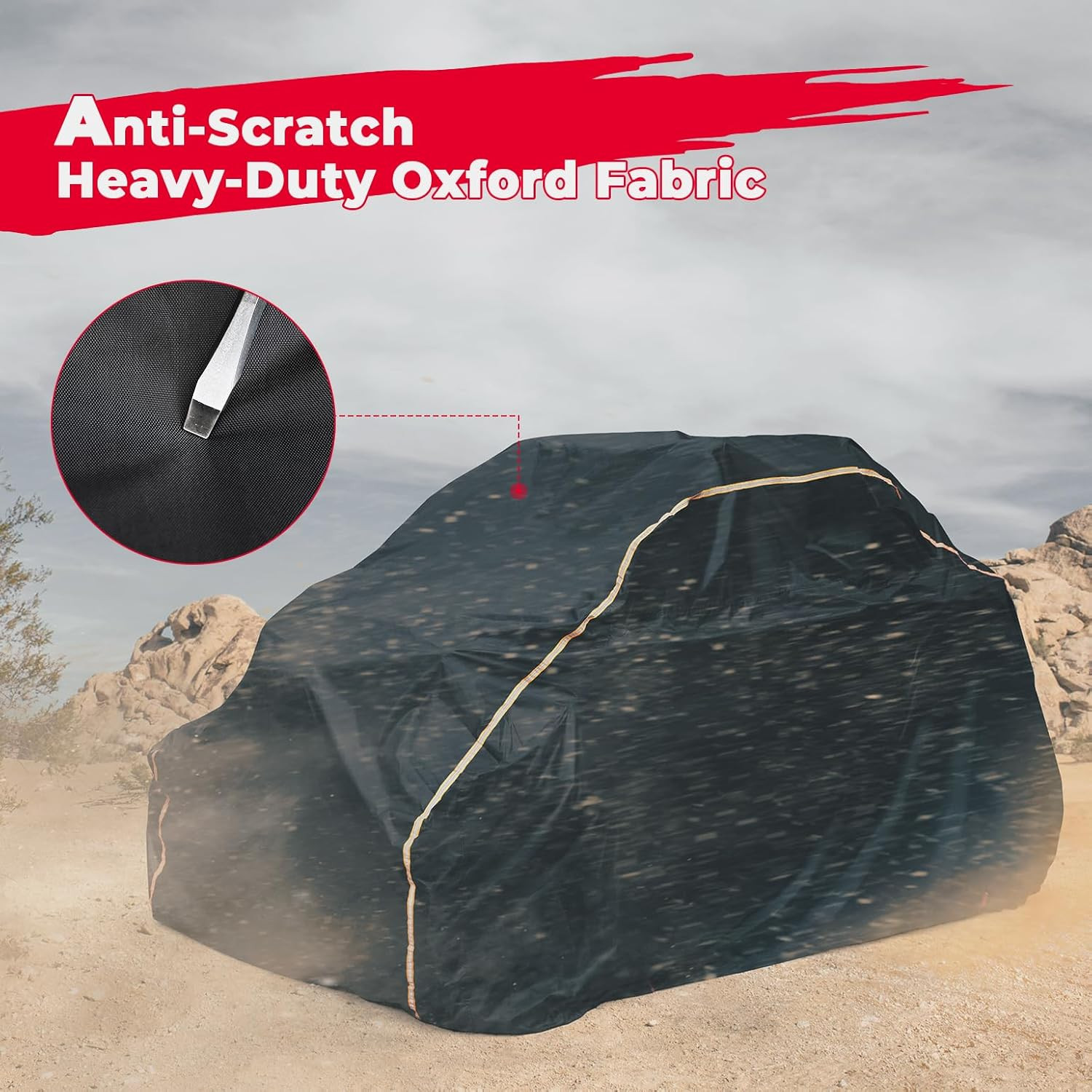 X3 Waterproof UTV Cover for Can-Am Maverick 2017-2025, 2 Seater, 134″x73