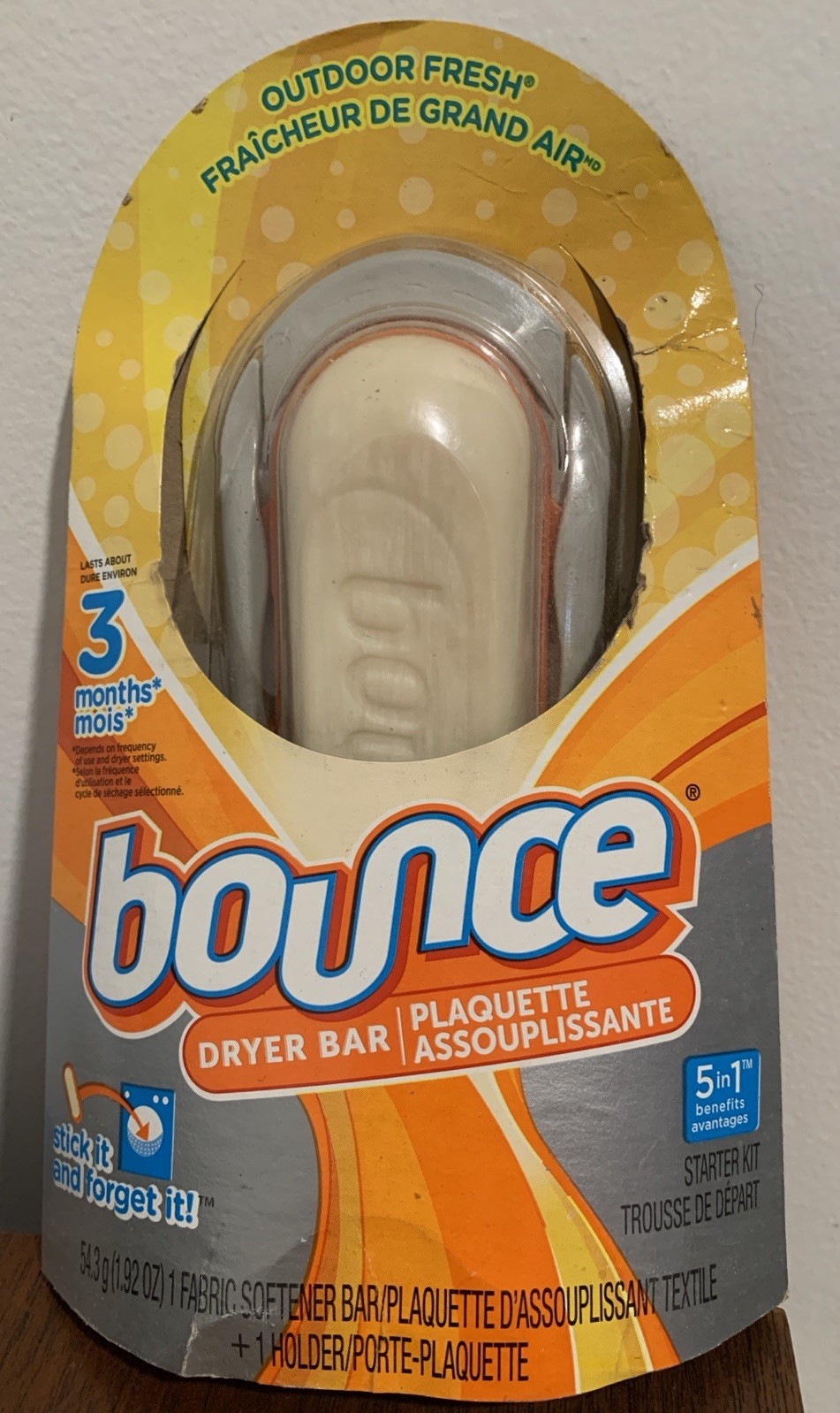 Vintage Bounce Bar 2012 Fabric Softener Lasts 3 Months – Outdoor Fresh NOS
