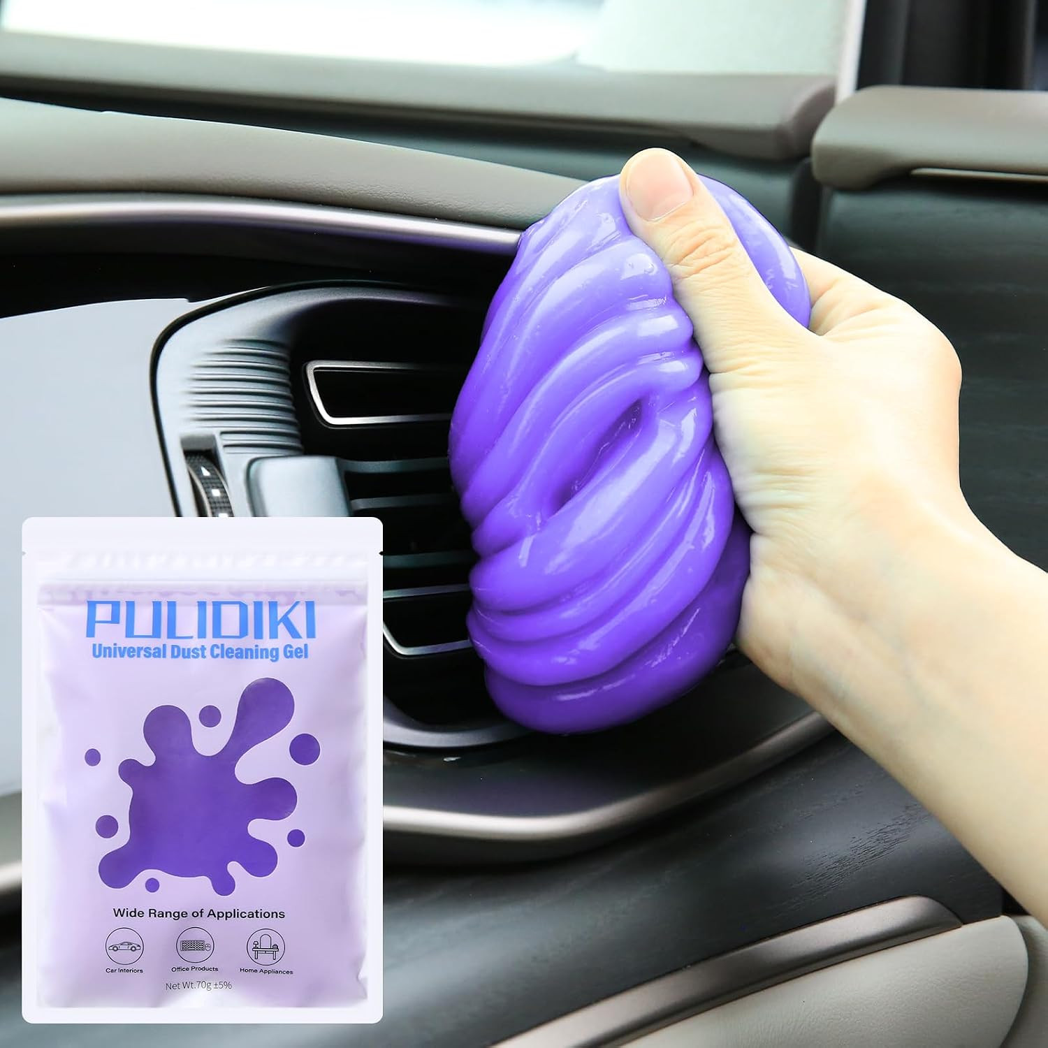 Car Cleaning Gel Clean Putty, Universal Car Interior Cleaner Slime, Perfect Clea