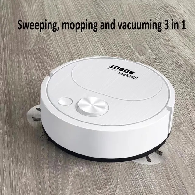 Robot Vacuum Cleaner Sweep 3 in1 Wet Mopping Floors Smart Home Sweeping Cleaning