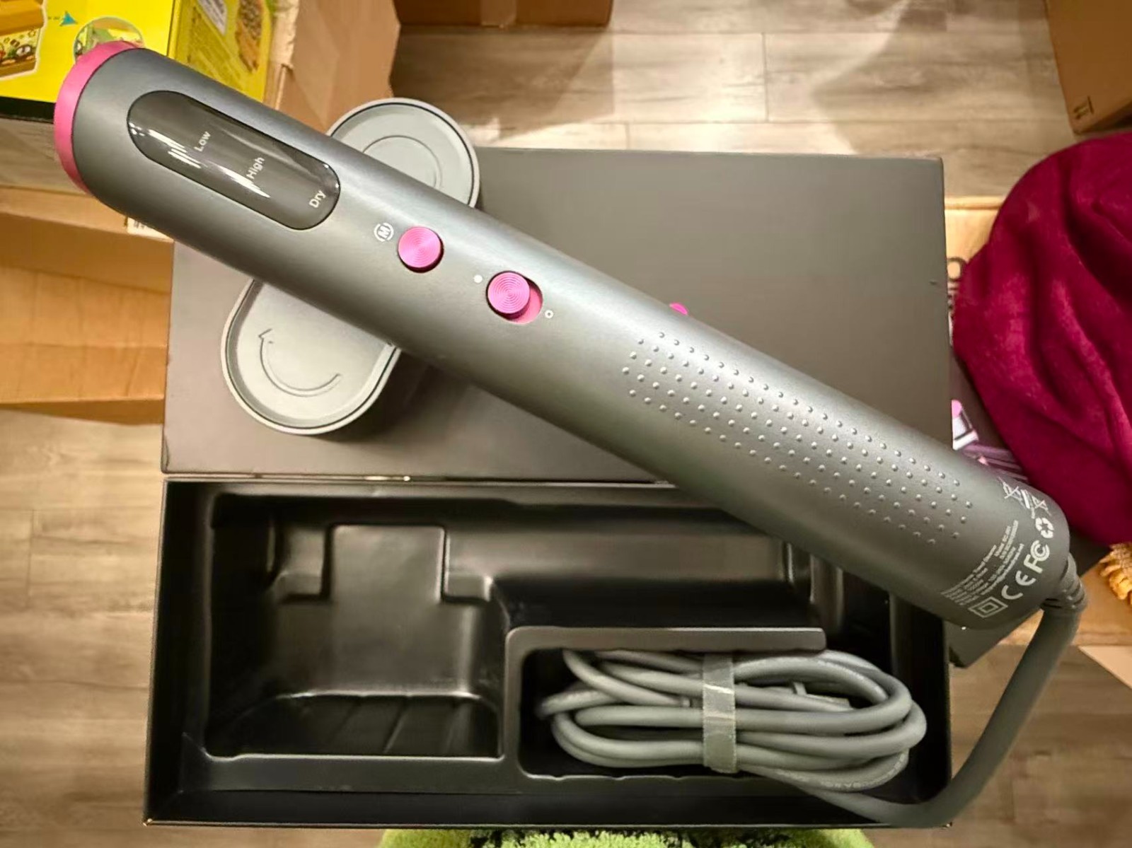 Jack ＆ Rose Travel Steamer 100-220V Portable 2-in-1 Steam & Iron New in Box