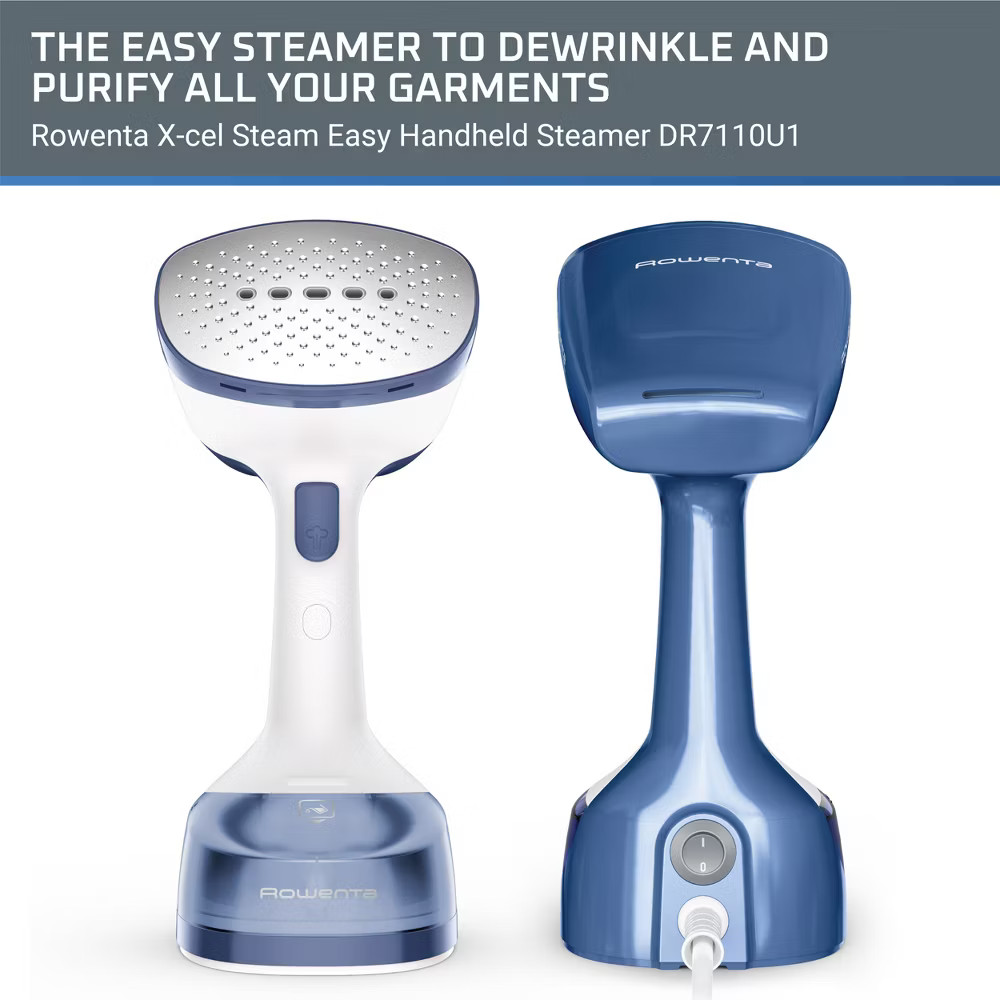 Rowenta X-Cel Easy Garment Steamer Blue