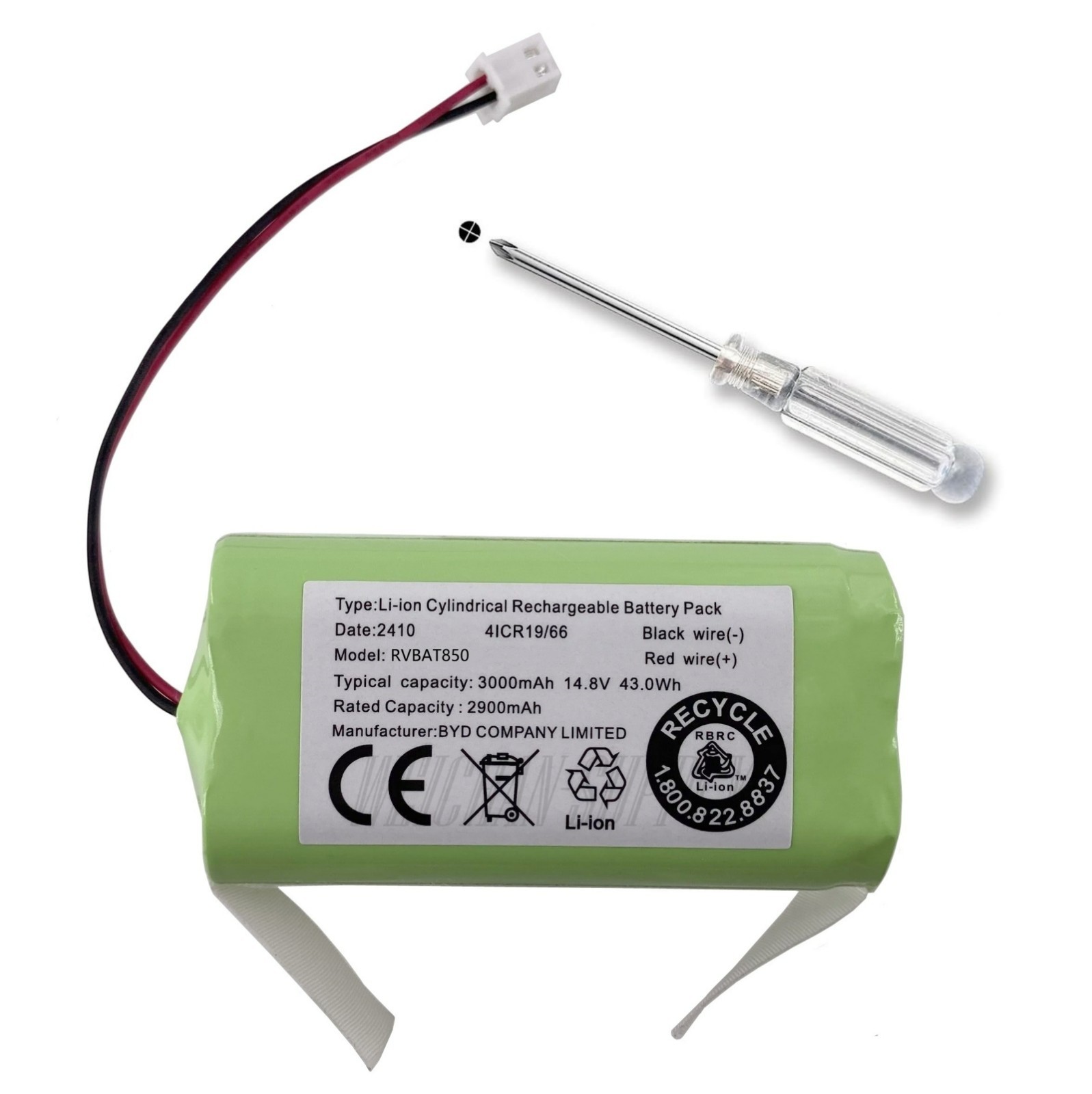 New Battery For Shark AI Ultra Robot Vacuum AV2501AE AV2501S AV2511AE RV2610WA