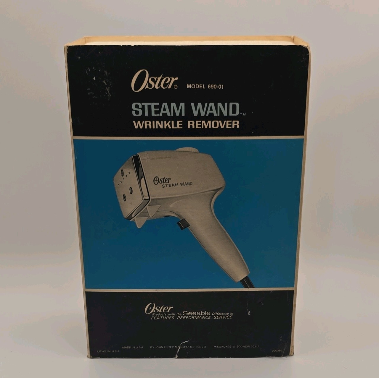 Oster Steam Wand Wrinkle Remover Corded Trigger Control Model 690-01 600W 120V