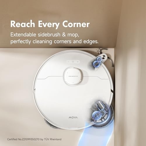 Mova P10 Pro Ultra Robot Vacuum and Mop 13000Pa Suction