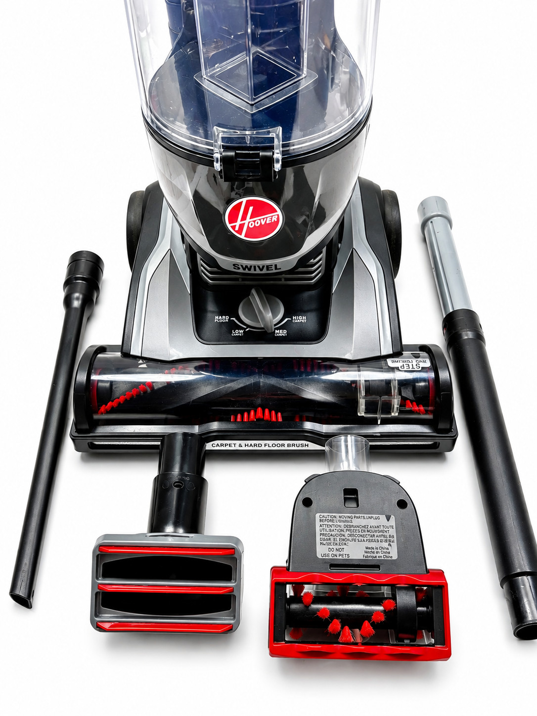 Hoover UH75260V Swivel XL Pet Bagless Upright Vacuum Cleaner HEPA New Open Box