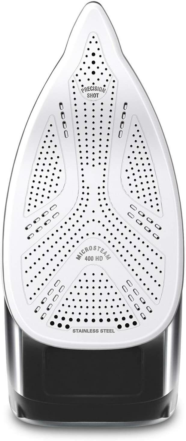 Rowenta DW8270 Pro Master 1750 Watt X-CEL Steam Iron-400 Hole HD Sole Plate