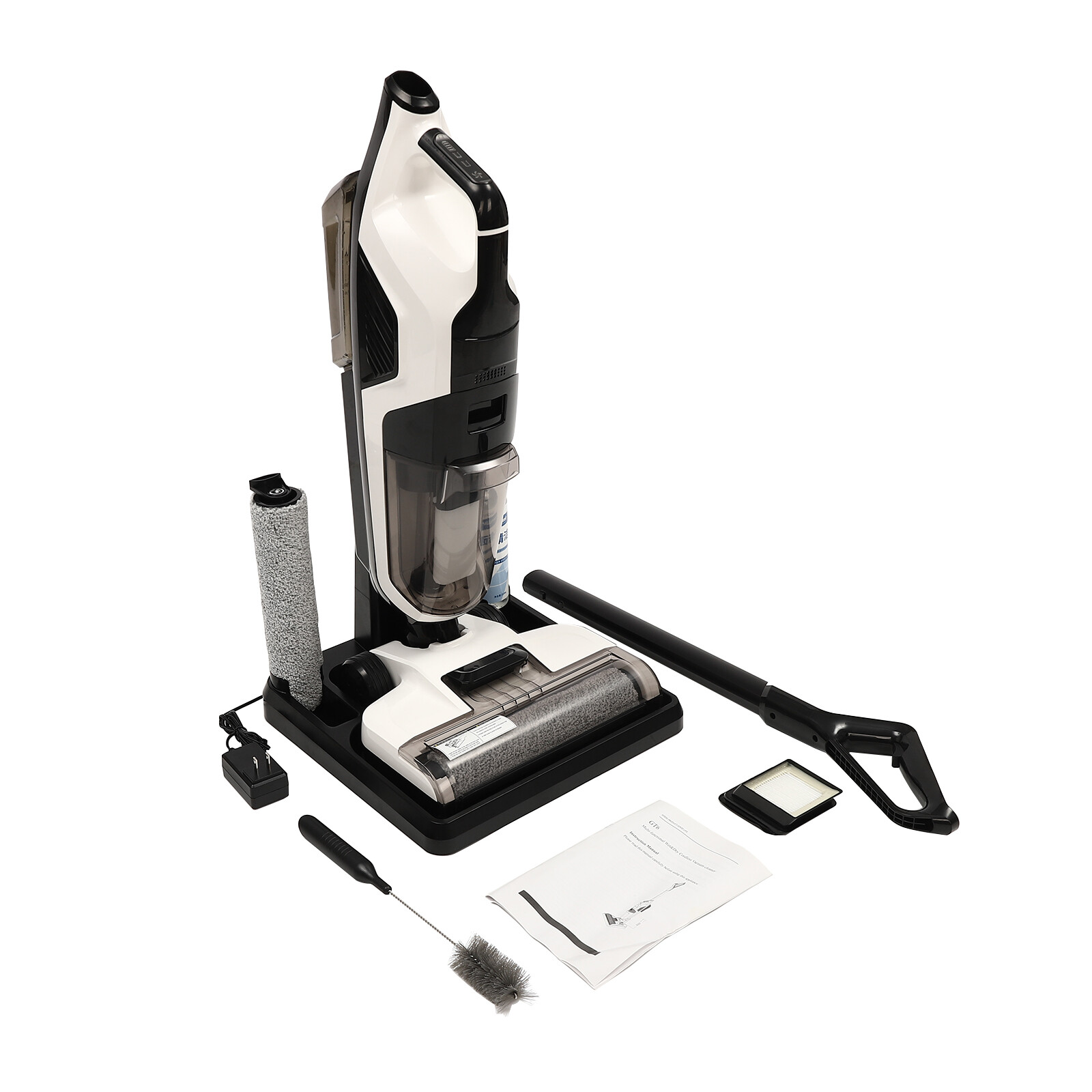 Battery Powered All-In-One Cordless Wet & Dry Vacuum Cleaner Mop for Hard Floor
