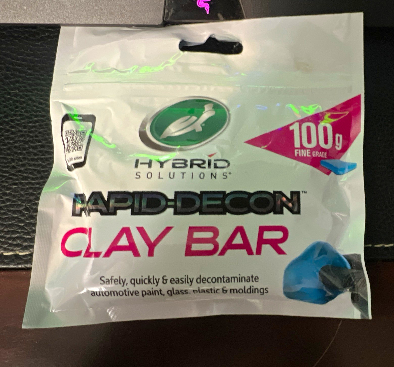 Hybrid Solutions Rapid Decon Fine Grade Clay Bar 100g Automotive TAC179