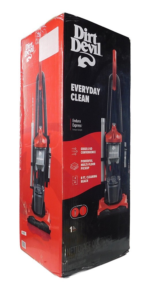Dirt Devil UD70171 Endura Express Upright Vacuum Cleaner – Open Box