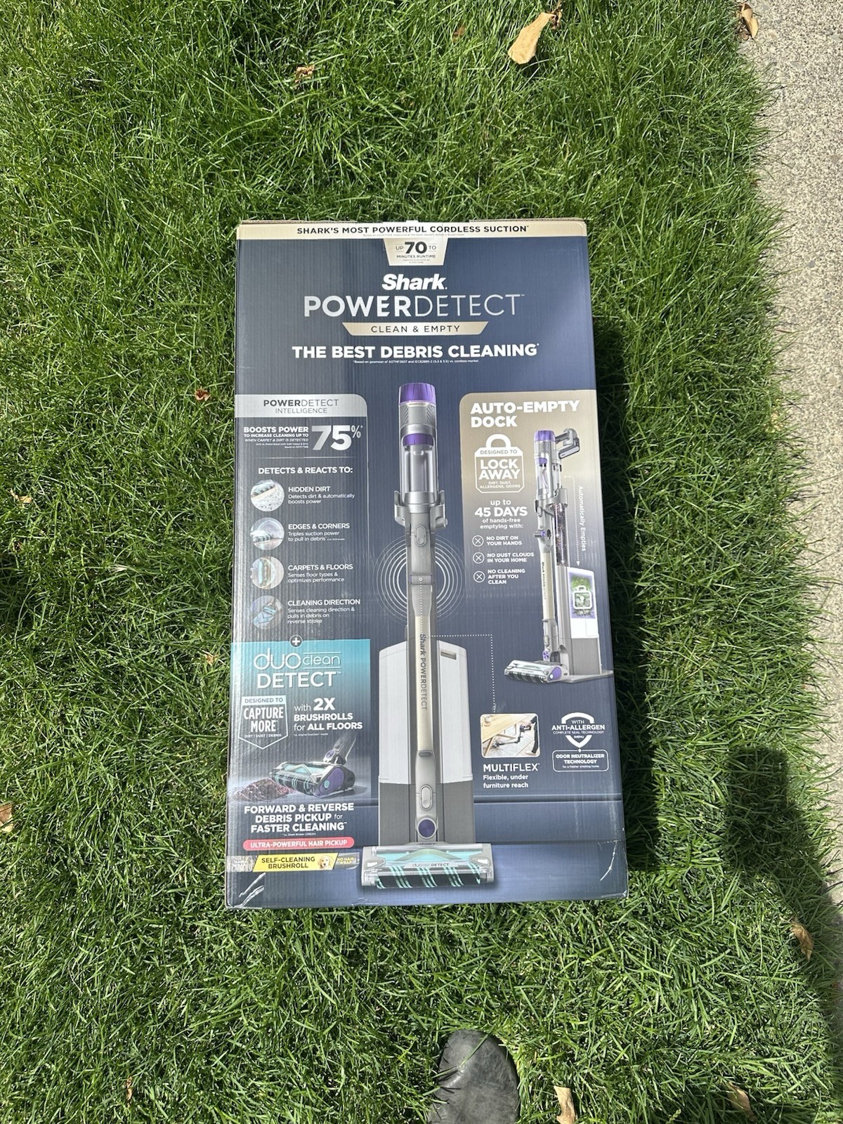 Shark PowerDetect Clean & Empty Cordless Stick Vacuum IP3251C Brand New