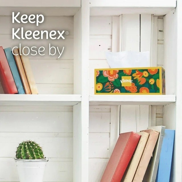 Kleenex Ultra Soft Facial Tissues, 4 Flat Boxes