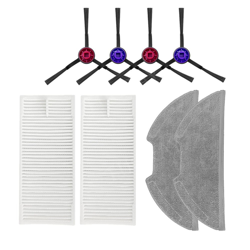 For Eureka E20 Plus Robot Vacuum Cleaner Brush Filter Replacement Cloth Mop Kit