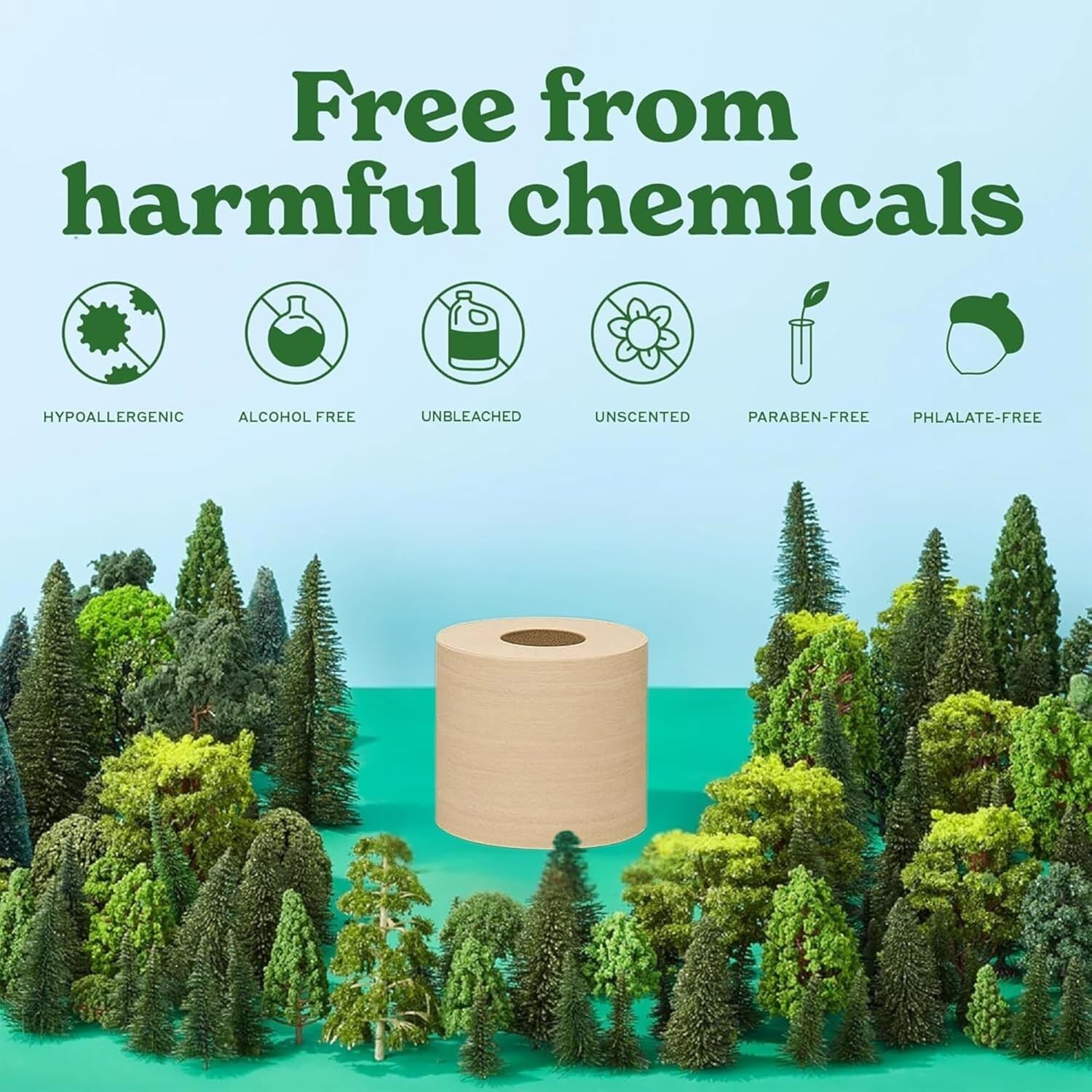 Tree Free Unbleached Toilet Paper | Plastic Free Packaging, Septic Safe, Eco …